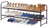 2-Tier Long Shoe Rack