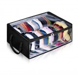 AOODA Wide Hat Storage for Baseball Caps, Black