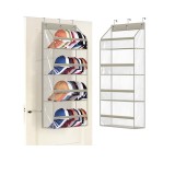AOODA Clear Over the Door Hat Racks for Baseball Caps, Grey