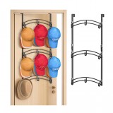 Space Saving Over the Door Hat Rack