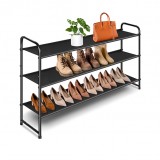 Long 3 Tier Shoe Rack for Closet