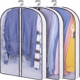 Clear Garment Bags for Hanging Clothes Storage