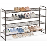 4 Tier Long Shoe Organizer