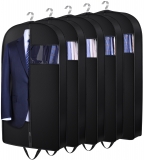 43" Gusseted Suit Bags for Closet Storage