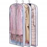 65" Long Dress Garment Bags for Closet Storage